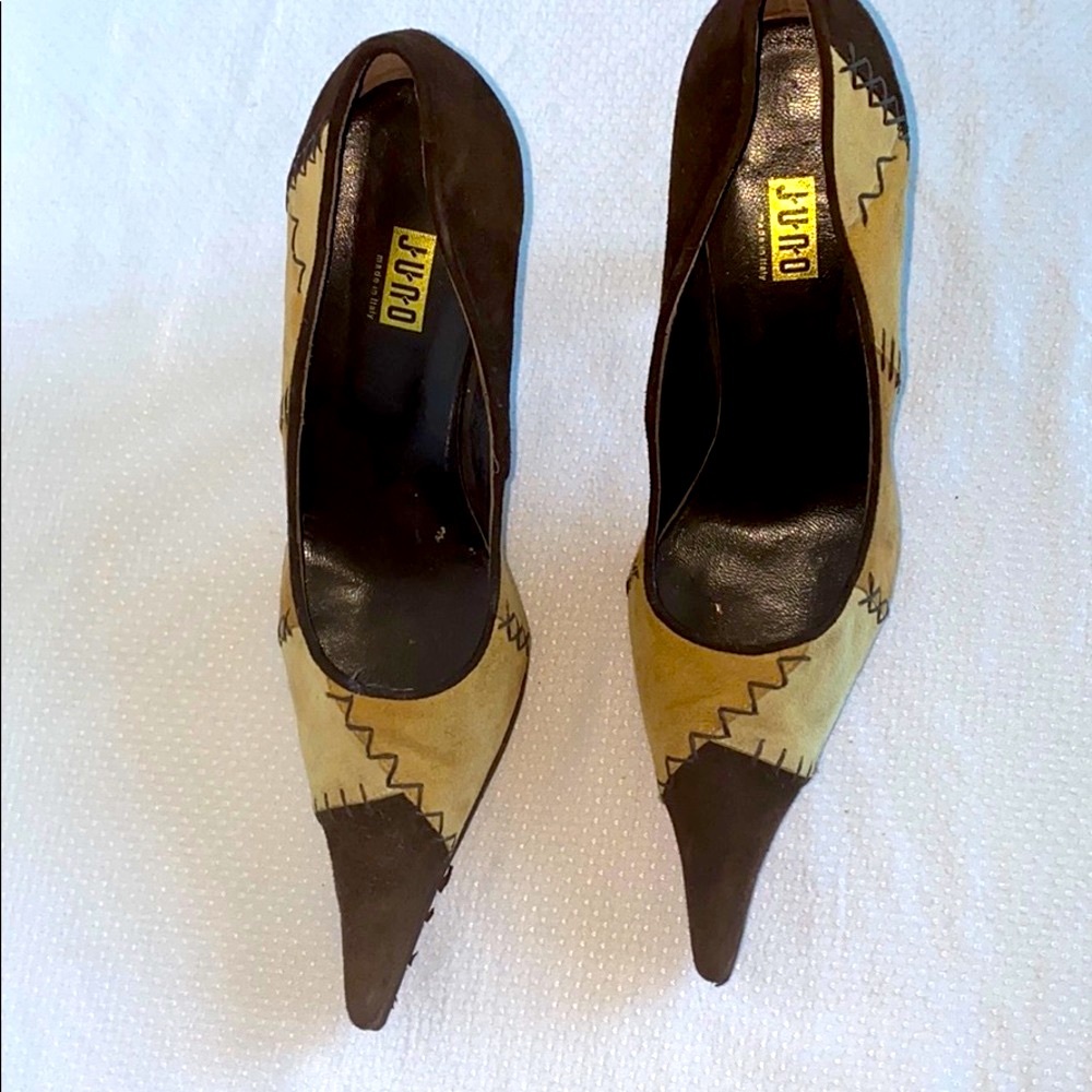 Vintage Juno Suede Stilettos - Picture 2 of 8